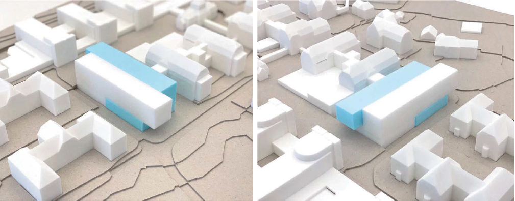 Modell Haus 7 Kardiologisches Zentrum