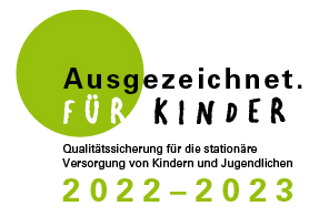 Logo: Ausgezeichnet. für Kinder 2022-2023